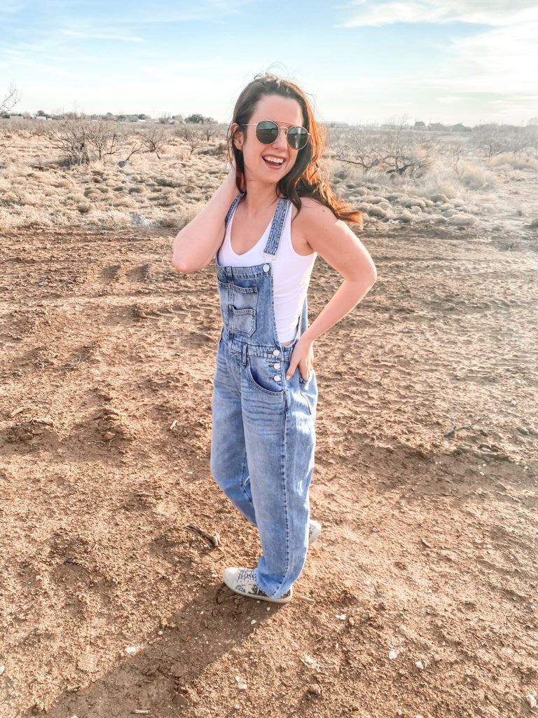 The Day Dreamers Denim Overalls