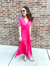 Load image into Gallery viewer, The Whitney Rose Pink Maxi Dress

