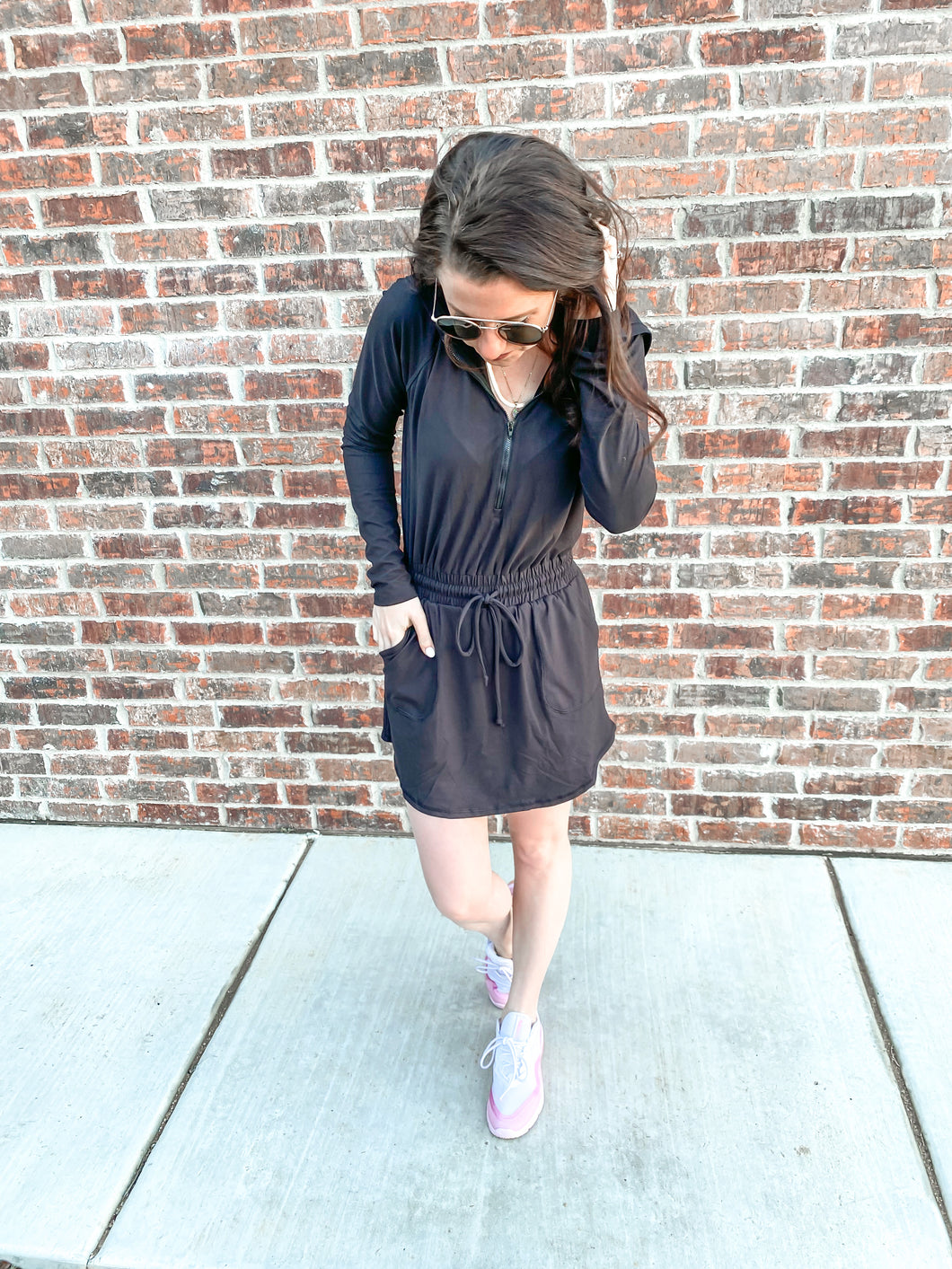 The Samantha Sleeve Hoodie Romper