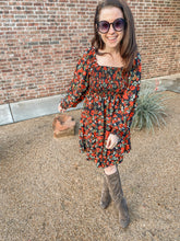 Load image into Gallery viewer, The Amelia Long Sleeve Floral Dress
