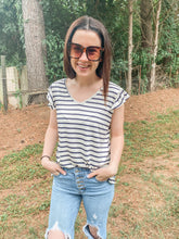Load image into Gallery viewer, Hot Shot Striped Top
