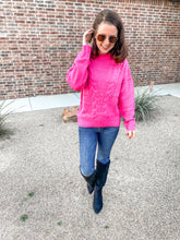 Load image into Gallery viewer, Boldly Your&#39;s- Pink Knit Sweater
