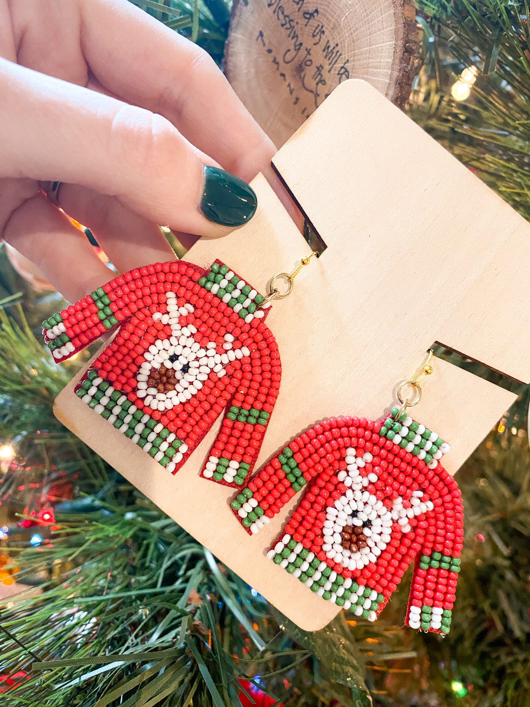 Christmas Sweater Earrings