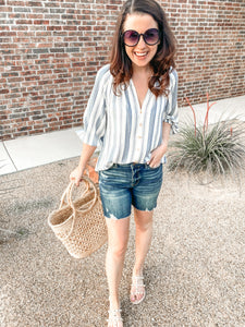 Sassy In The Stripes Top