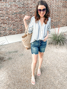 Sassy In The Stripes Top