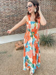 Forget Me Not Floral Maxi Dress