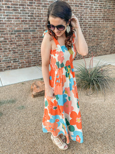 Forget Me Not Floral Maxi Dress