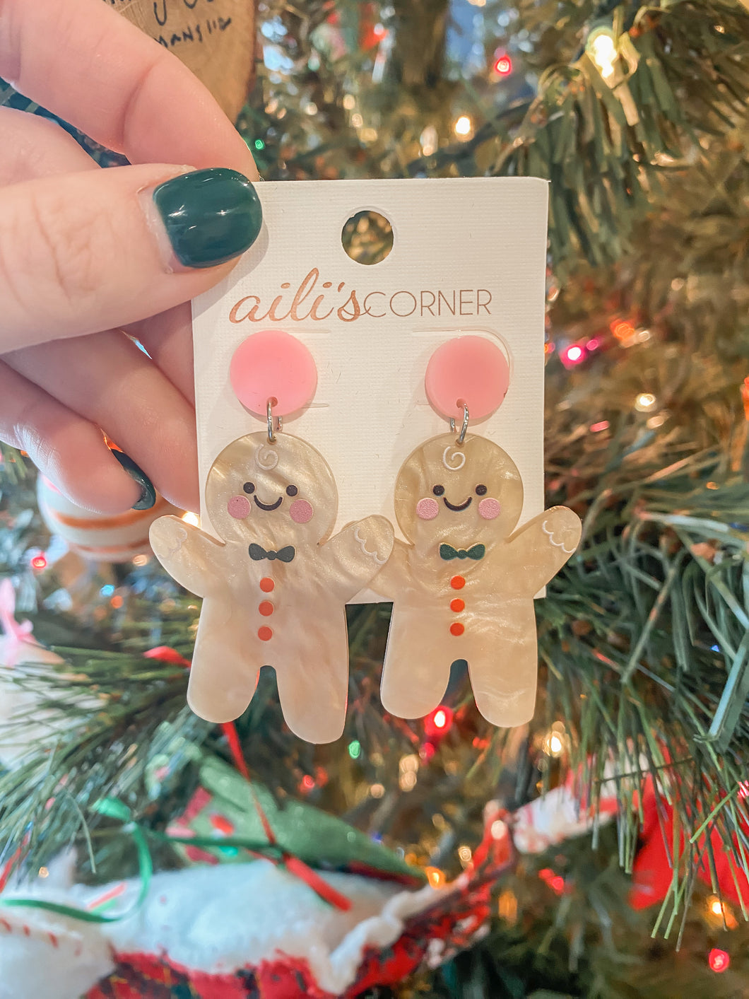Gingerbread Earrings