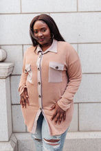 Load image into Gallery viewer, Ivy League Boyfriend Shacket In Taupe
