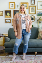 Load image into Gallery viewer, Ivy League Boyfriend Shacket In Taupe
