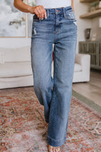 Load image into Gallery viewer, Katrina High Waist Distressed Denim Trousers
