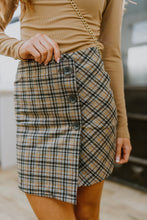 Load image into Gallery viewer, Late To Class Plaid Mini Skort
