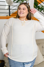 Load image into Gallery viewer, Lean Into Something Cozy Waffle Knit Top
