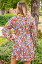 Load image into Gallery viewer, The Eddley Tiered Knee Length Floral Dress
