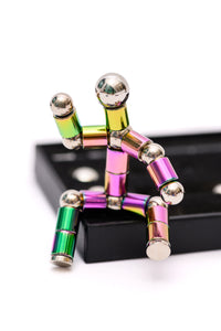 Magnetic Fidget Pen in Rainbow