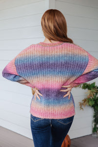 Make Your Own Kind of Music Rainbow Sweater