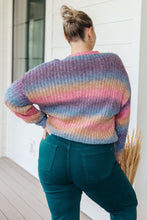 Load image into Gallery viewer, Make Your Own Kind of Music Rainbow Sweater
