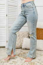 Load image into Gallery viewer, Meadow High Rise Straight Fit Destroyed Jeans

