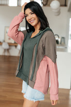 Load image into Gallery viewer, Message Me Back Color Block Hoodie
