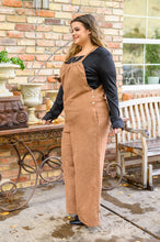 Load image into Gallery viewer, The Claire Corduroy Jumpsuit In Camel
