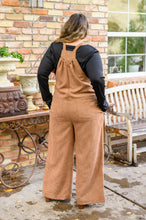 Load image into Gallery viewer, The Claire Corduroy Jumpsuit In Camel

