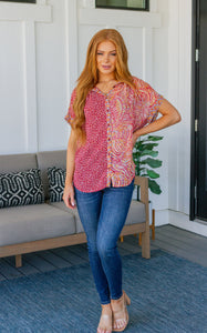 The Sedona Print Button Down