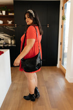 Load image into Gallery viewer, Onyx Vintage Hobo Bag
