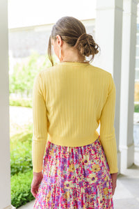 Yellow Mellow Cardigan