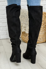 Load image into Gallery viewer, Penelope Knee High Boots In Black
