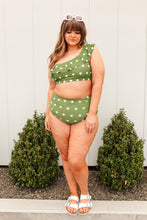 Load image into Gallery viewer, Polka Dot Oasis Swimsuit Top
