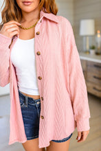 Load image into Gallery viewer, Reminiscing Moments Cable Knit Shacket
