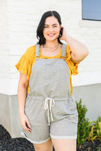 Load image into Gallery viewer, Summer Set Overall Shorts In Gray
