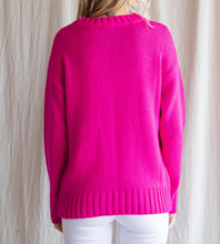 Load image into Gallery viewer, Boldly Your&#39;s- Pink Knit Sweater
