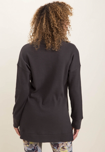 The Kate Hi-Lo Cowl Neck Pullover