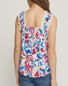 The Kristi Floral Tank