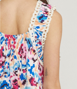 The Kristi Floral Tank