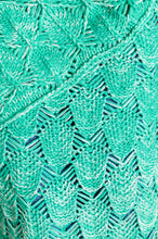 Load image into Gallery viewer, Seaside Magic Chenille Mermaid Tail In Green- 11/24/2023
