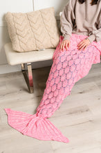 Load image into Gallery viewer, Seaside Magic Chenille Mermaid Tail In Pink
