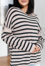 Load image into Gallery viewer, Self Assured Striped Sweater
