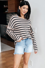 Load image into Gallery viewer, Self Assured Striped Sweater
