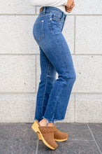 Load image into Gallery viewer, The Hudson Bootcut Stepped Hem Jeans
