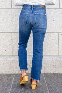 The Hudson Bootcut Stepped Hem Jeans