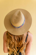 Load image into Gallery viewer, Sunny Rays Banded Accent Panama Hat

