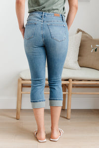 Suzie High-Rise Cuffed Capris  hi hi