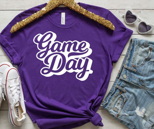 PREORDER: Game Day Retro Graphic Tee in 10 Colors