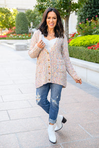 In The Mix Multi Thread Cardigan