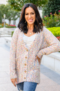 In The Mix Multi Thread Cardigan