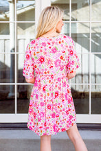 Load image into Gallery viewer, Vintage Daisies Dress In Pink
