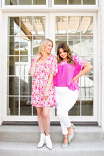 Load image into Gallery viewer, Vintage Daisies Dress In Pink

