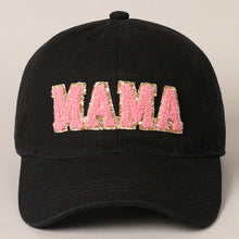 Load image into Gallery viewer, PREORDER: Mama Chenille Letter Patch Baseball Cap in Five Colors
